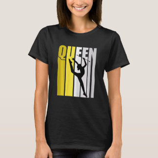 Gult Rhythmic Gymnastics Queen Birthday Coach T Shirt