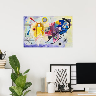 Gult-röd-blå   Kandinsky   Poster
