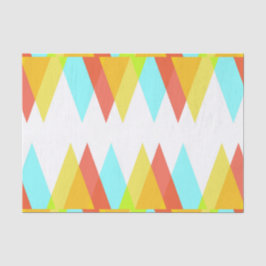 Gult-, röd- och kadeblå trianglar