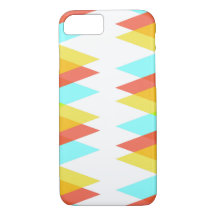 Gult-, röd- och kadeblå trianglar