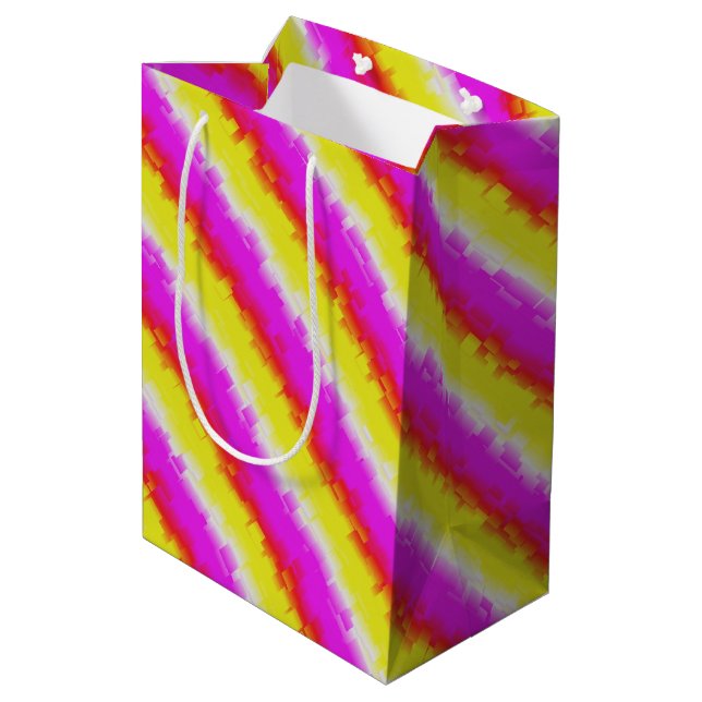 Gult Rosa Artdeco Rainbow Rand (Baksidan Vinklad)
