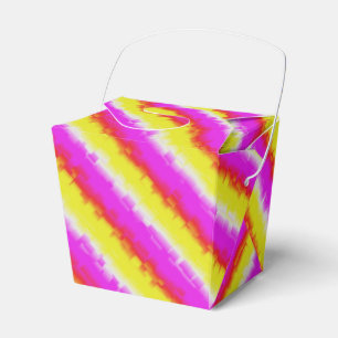 Gult Rosa Artdeco Rainbow Rand Presentaskar