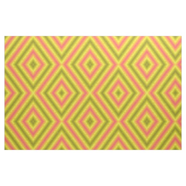gult rosa Fabric Tyg (Fat Quarter)