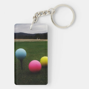 GULT, ROSA OCH BLUE Golf Bollar