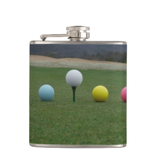 GULT, ROSA OCH VITE Golf Bollar Fickplunta