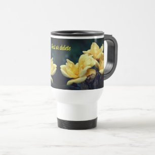 Gult Rosenknopp Personlig blomma Resemugg