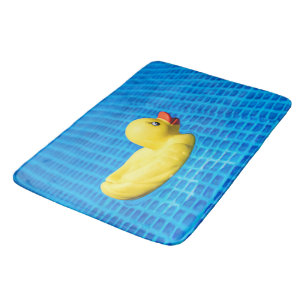 Gult Rubber Anka Bath, Home Matta eller Mat