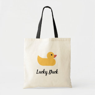Gult Rubber Anka Bath Lucky Anka Tygkasse