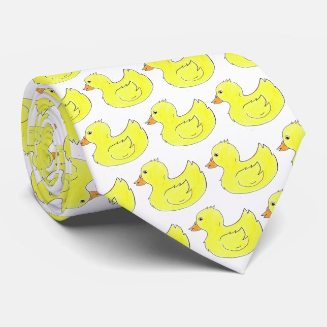 Gult Rubber Anka Bathtub Leksak Ducky Duckie Slips (Rullad)