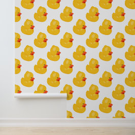 Gult Rubber Anka Tapet