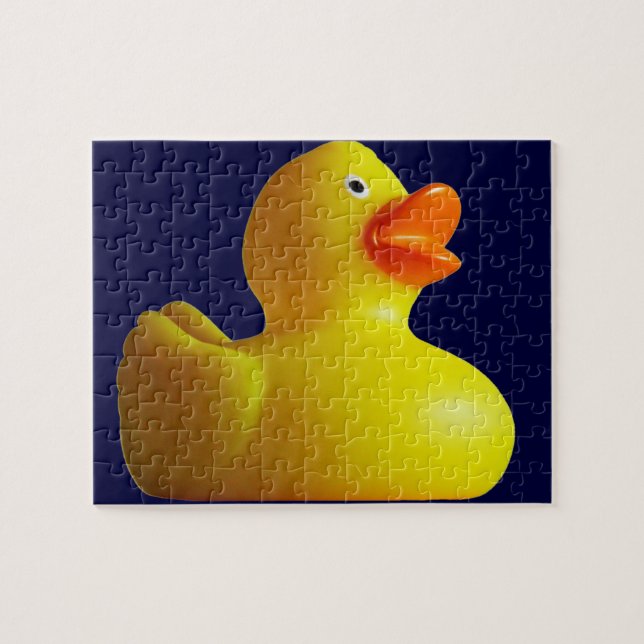 Gult Rubber Duckie pussel (Horisontell)