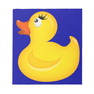 Gult Rubber Duckies Anteckningsblock