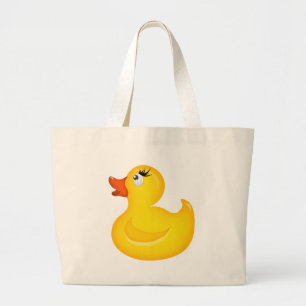 Gult Rubber Duckies Jumbo Tygkasse