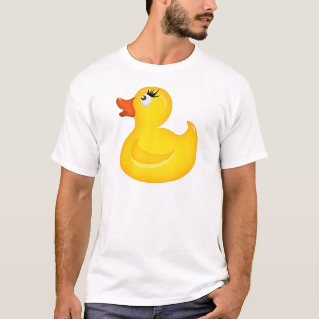 Gult Rubber Duckies T-shirt (Framsida)