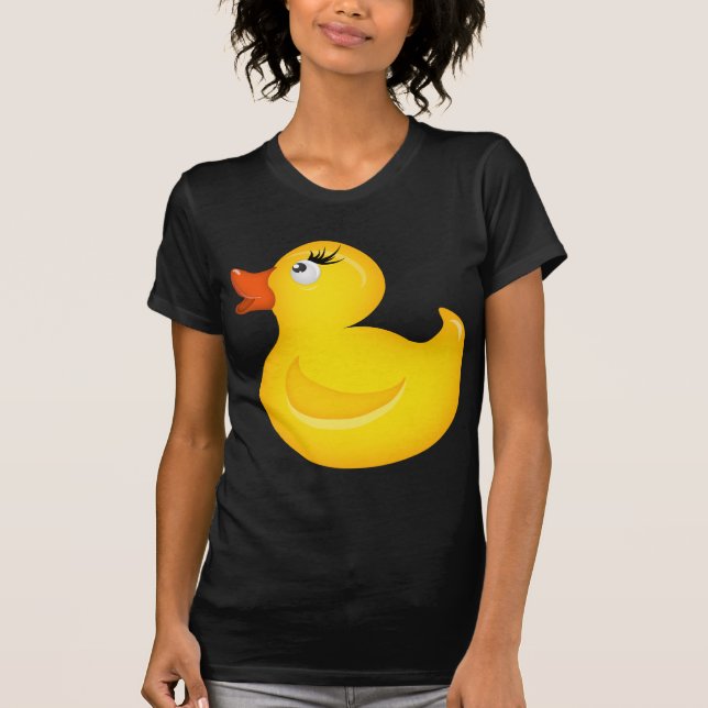 Gult Rubber Duckies Tee (Framsida)