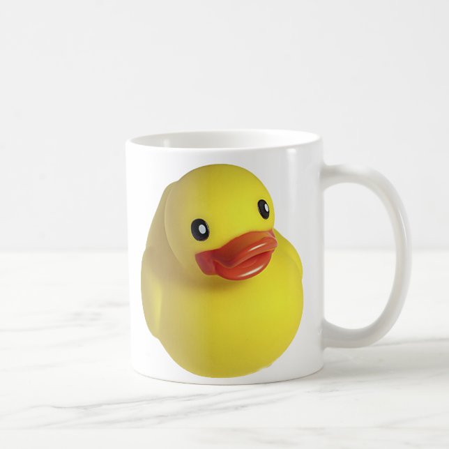Gult Rubber Ducky Kaffemugg (Höger)