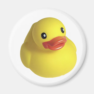 Gult Rubber Ducky Magnet