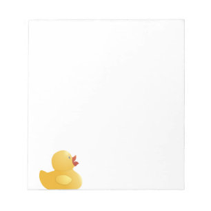Gult Rubberduck Anteckningsblock