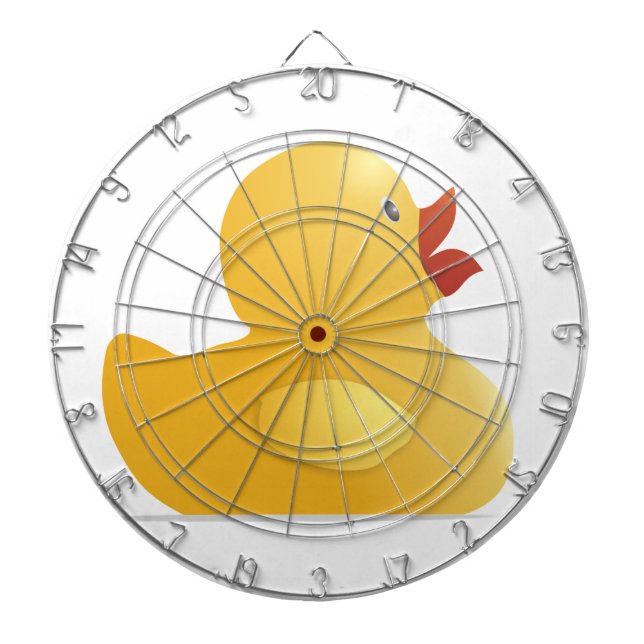 Gult Rubberduck Darttavla (Framsidan)