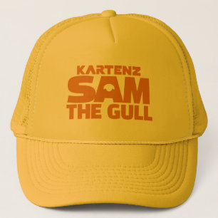 Gult Sam the Gull Truckerkeps av Wighar