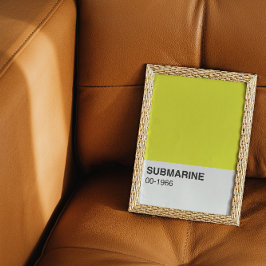 Gult Sång Album - Fullt Bredd Perfect Poster