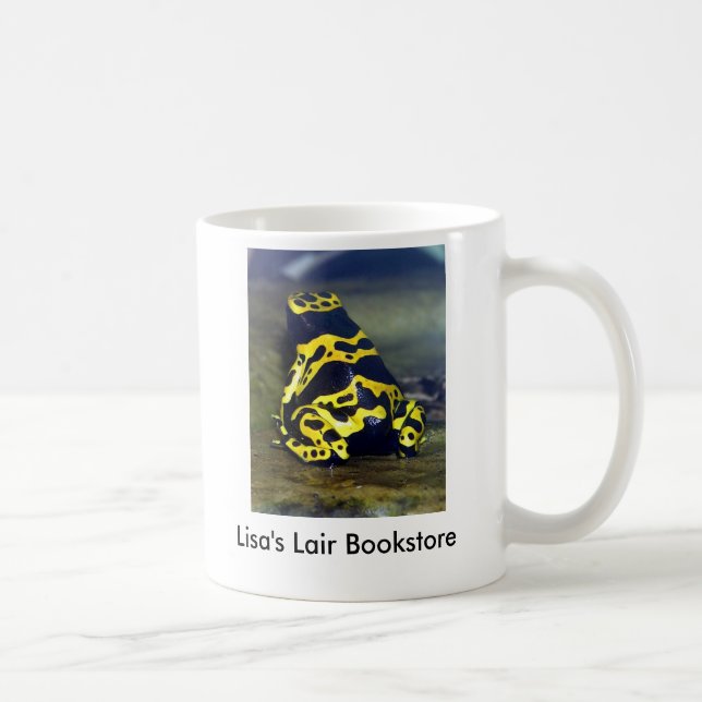 Gult-satt band giftgroda - Dendrobate leucomelas Kaffemugg (Höger)