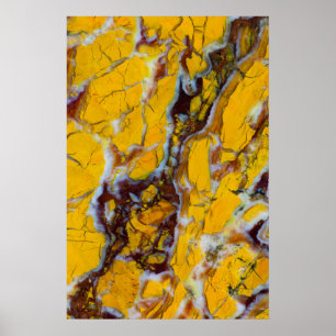 Gult Shattuckite Poster