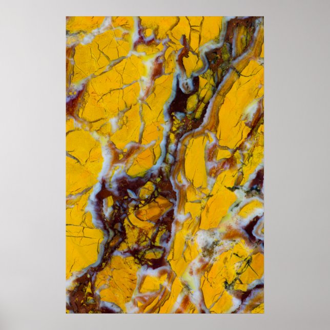 Gult Shattuckite Poster (Framsidan)