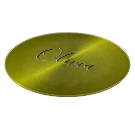 Gult shiny faux metall