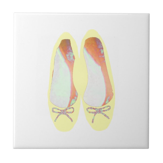 Gult Shoes Kakelplatta (Framsidan)