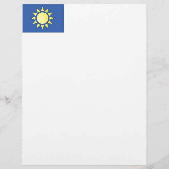 Gult Sol Letterhead (Framsida)