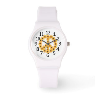 Gult Solblommor, Fredstecken nummer: bevakning Armbandsur