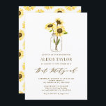 Gult Solblommor i Mason Burk Bat mitzvah Inbjudningar<br><div class="desc">Familjen Inbjudan och vänner till ditt evenemang med anpassadets bat mitzvah inbjudan. Den har solblommor av gult i en Mason burk. Anpassa genom att lägga till information. Den här bat mitzvah solrosinbjudan är perfekt för alla teman eller säsonger.</div>