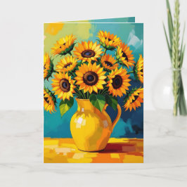 Gult Solblommor | Känn bättre | Hämta Kort