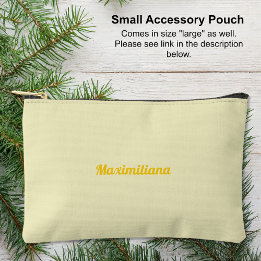 Gult - Solid Small Suppory Pouch