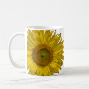 Gult Solros Bröllop Kaffemugg