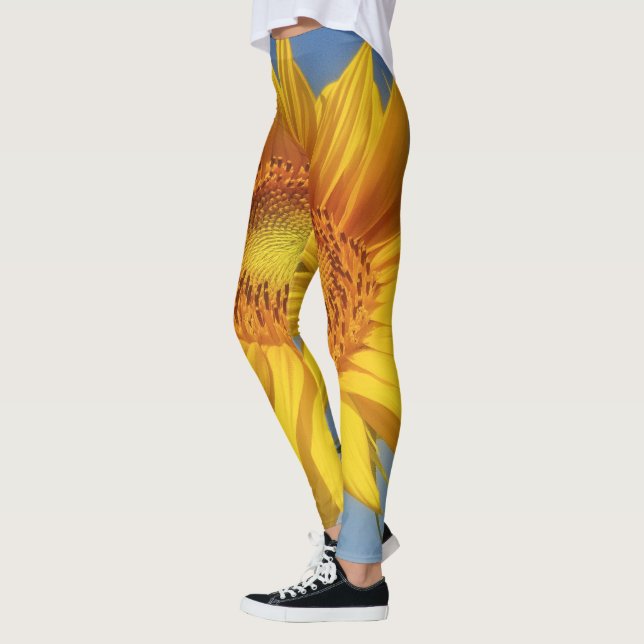 Gult Solros Leggings (Vänster)
