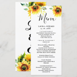 Gult Solrosblomma blommigt vibrant vår bouquet Meny