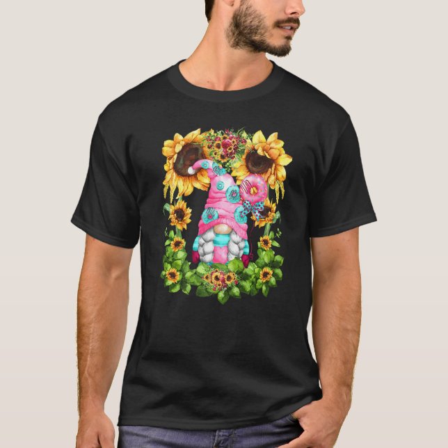 Gult Solrossomårens vaccinationsvinst för kvinnor  T Shirt (Framsida)
