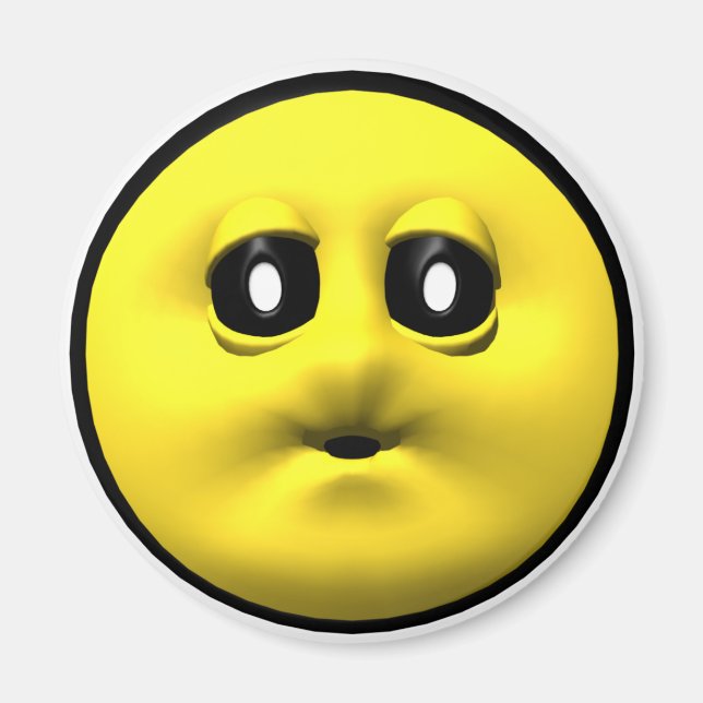 Gult som blåser en kyss magnet (Framsidan)