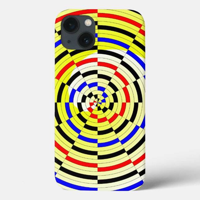 Gult Spiral av Kenneth Yoncich (Baksida)