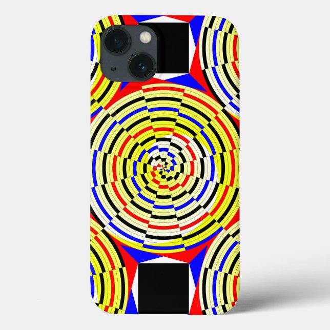 Gult Spiral av Kenneth Yoncich (Baksida)