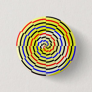 Gult Spiral av Kenneth Yoncich Knapp