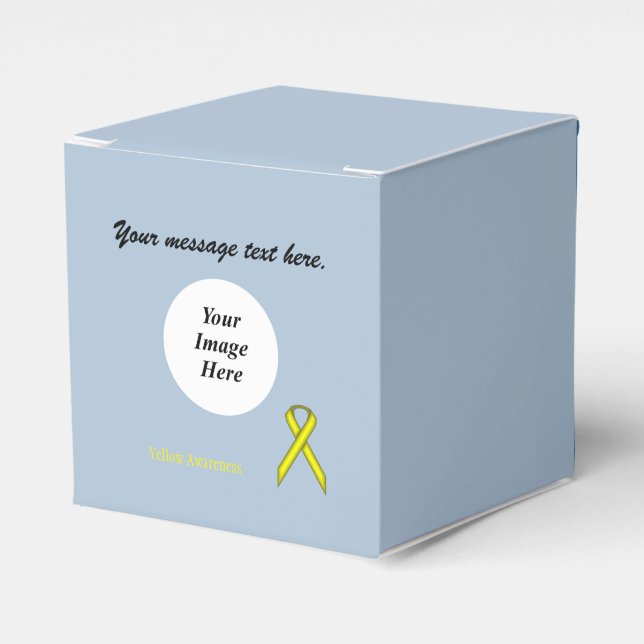 Gult Standard-menyfliksmall av Kenneth Yoncich Presentaskar (Framsidan Sidan)