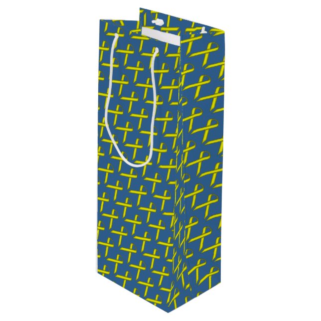 Gult Standard Ribbon av Kenneth Yoncich (Framsidan Vinklad)