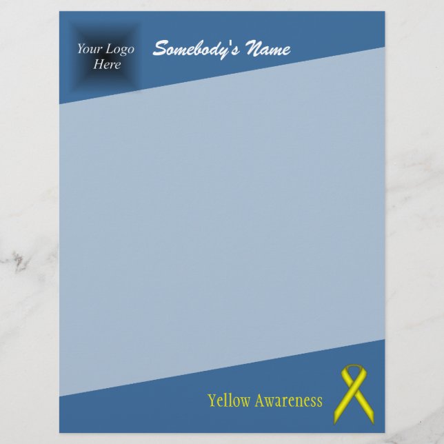 Gult Standard Ribbon av Kenneth Yoncich (Framsida)