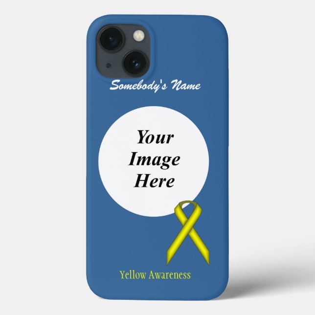 Gult Standard Ribbon Tmpl av Kenneth Yoncich (Baksida)