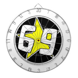 Gult Star 69 Darttavla