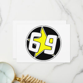 Gult Star 69 Tack Kort