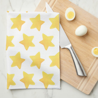 Gult Star Kitchen Towel Kökshandduk